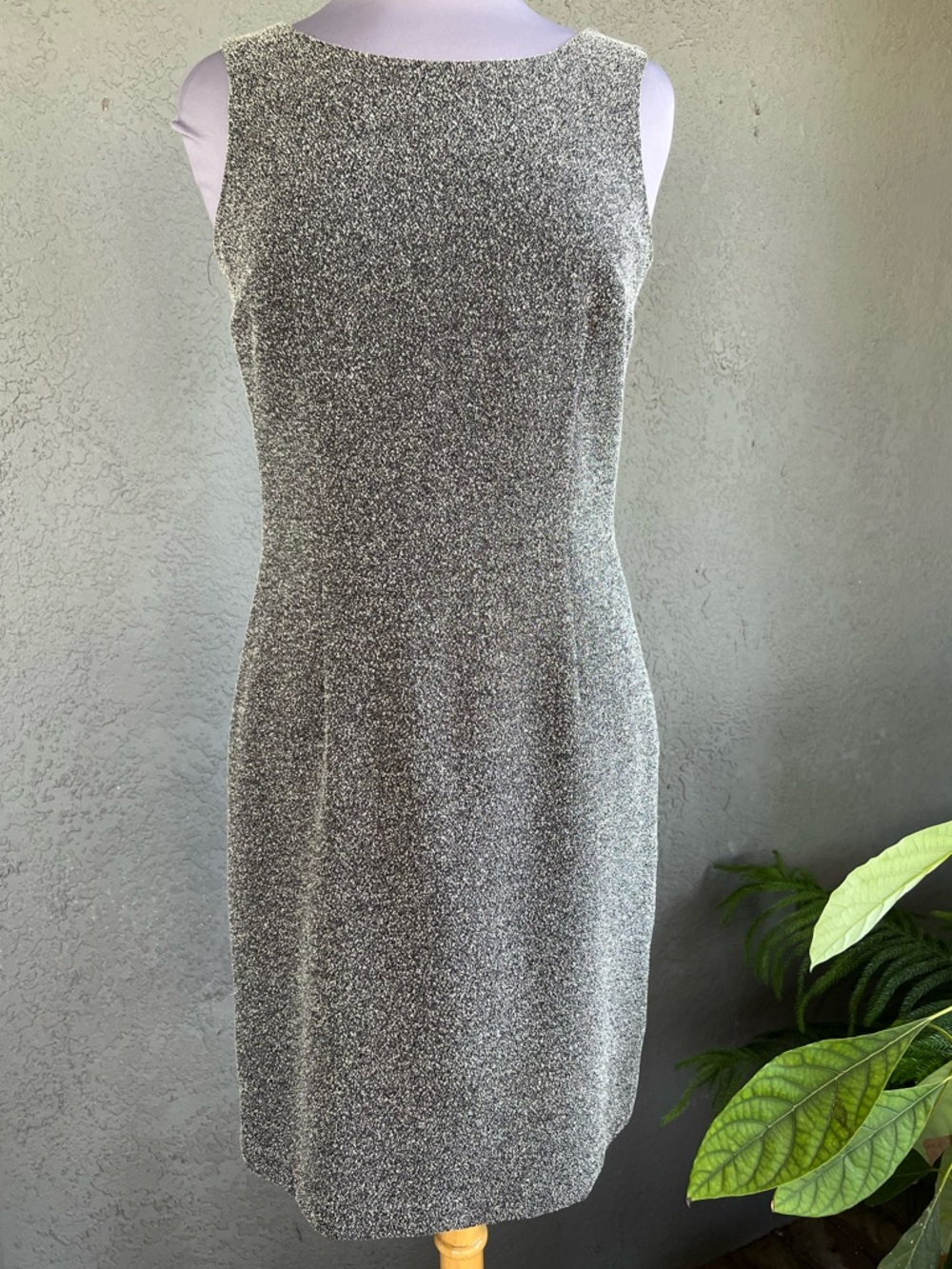 Vintage Depeche Mode by Yves Cossette - Sleeveless, Lined Dress - Size 8